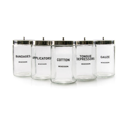 McKesson Sundry Jar 4-1/4 X 7 Inch Glass Clear (476666_ST)