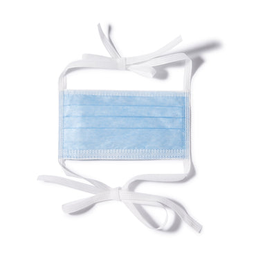 Precept® FluidGard® 160 Surgical Mask Anti-fog Foam ASTM Level 3 Tie Closure One Size Fits Most (1175042_CS)