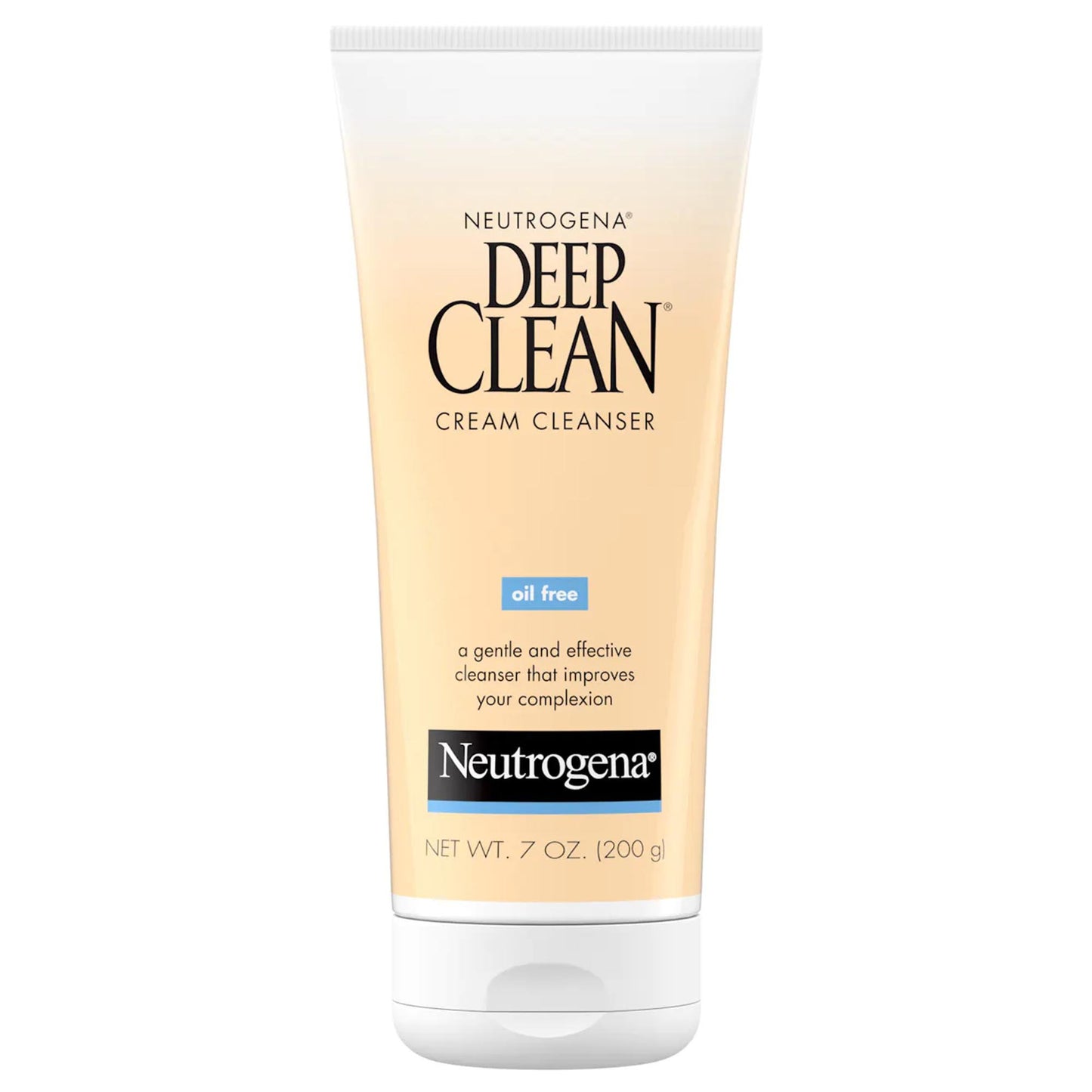 Neutrogena® Deep Clean® Facial Cleanser Cream 7 oz. Tube Scented (1228780_EA)