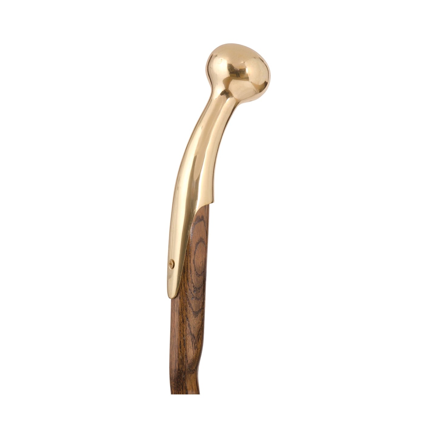 Brazos™ Twisted Walking Stick Wood 40 Inch Height Brown Oak (1149591_EA)