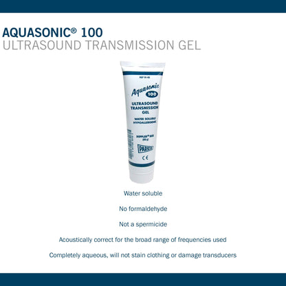 Aquasonic® Ultrasound Gel High Viscosity 2 oz. Tube NonSterile (1220623_BX)