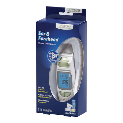 Veridian Non-Contact Skin Surface Thermometer Infrared Skin Probe Handheld (1218869_EA)