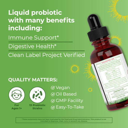 Mary Ruth's® Organic Liquid Probiotic Probiotic 2 oz. Liquid (1271769_EA)