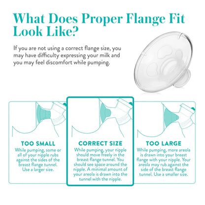 Evenflo AdvancedFit™ Breast Flange for All Evenflo Advanced Breast Pumps (1146787_PK)