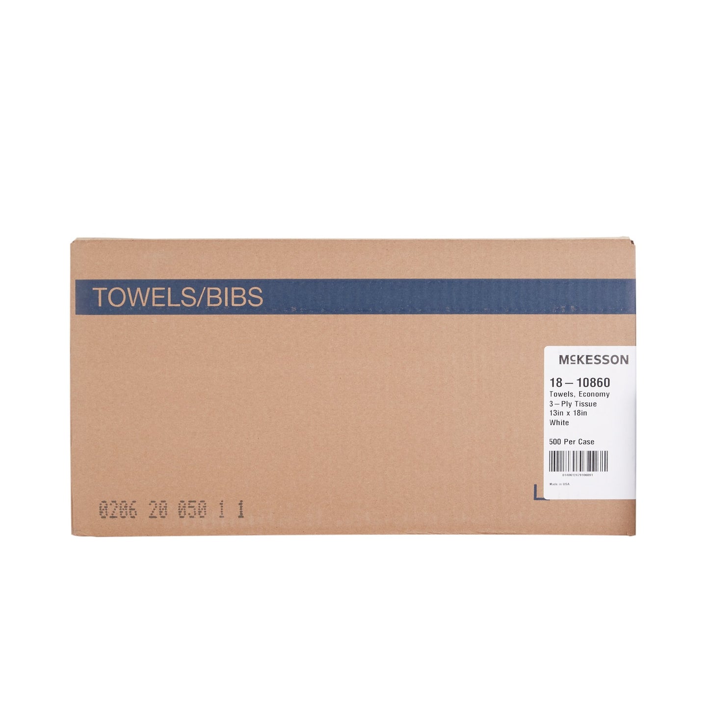 McKesson Procedure Towel 13 W X 18 L Inch White NonSterile (201065_CS)