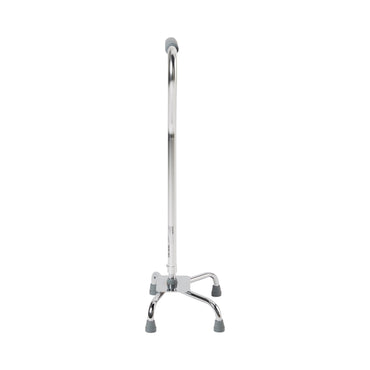 McKesson Large Base Quad Cane Steel 29 to 37-1/2 Inch Height Chrome (1065218_CS)