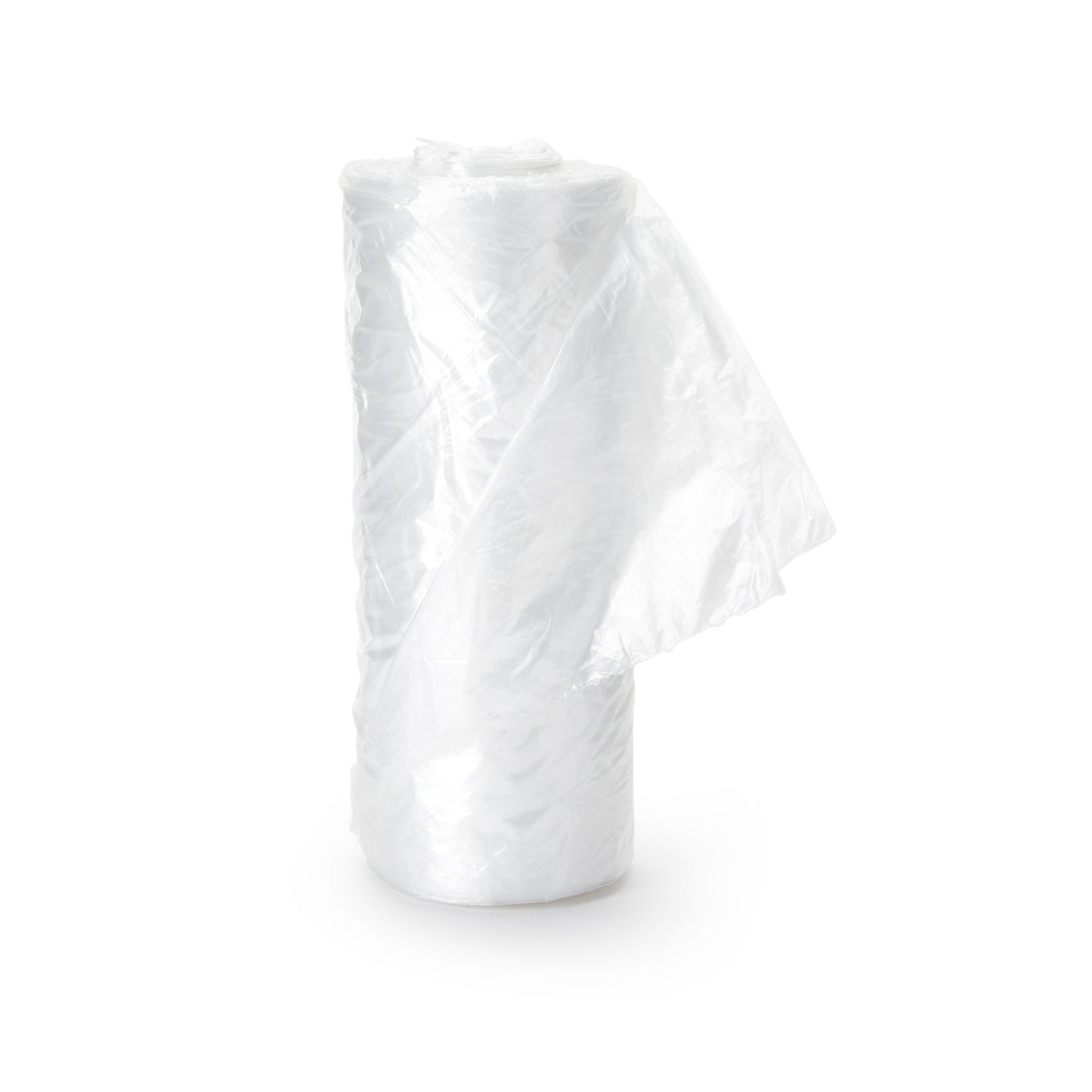 Colonial Bag Trash Bag 10 gal. Clear HDPE 8 Mic. 24 X 24 Inch X-Seal Bottom Coreless Roll (682408_CS)
