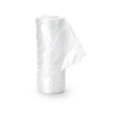 Colonial Bag Trash Bag 10 gal. Clear HDPE 8 Mic. 24 X 24 Inch X-Seal Bottom Coreless Roll (682408_CS)