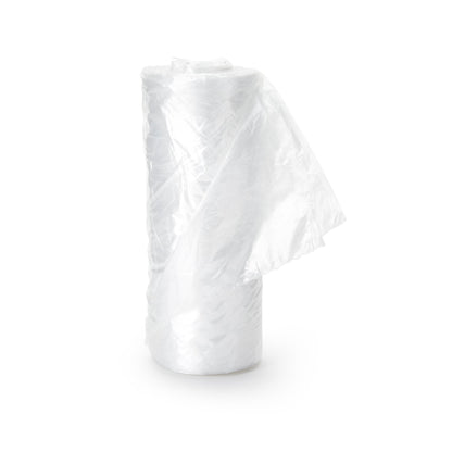 Colonial Bag Trash Bag 10 gal. Clear HDPE 8 Mic. 24 X 24 Inch X-Seal Bottom Coreless Roll (682408_CS)
