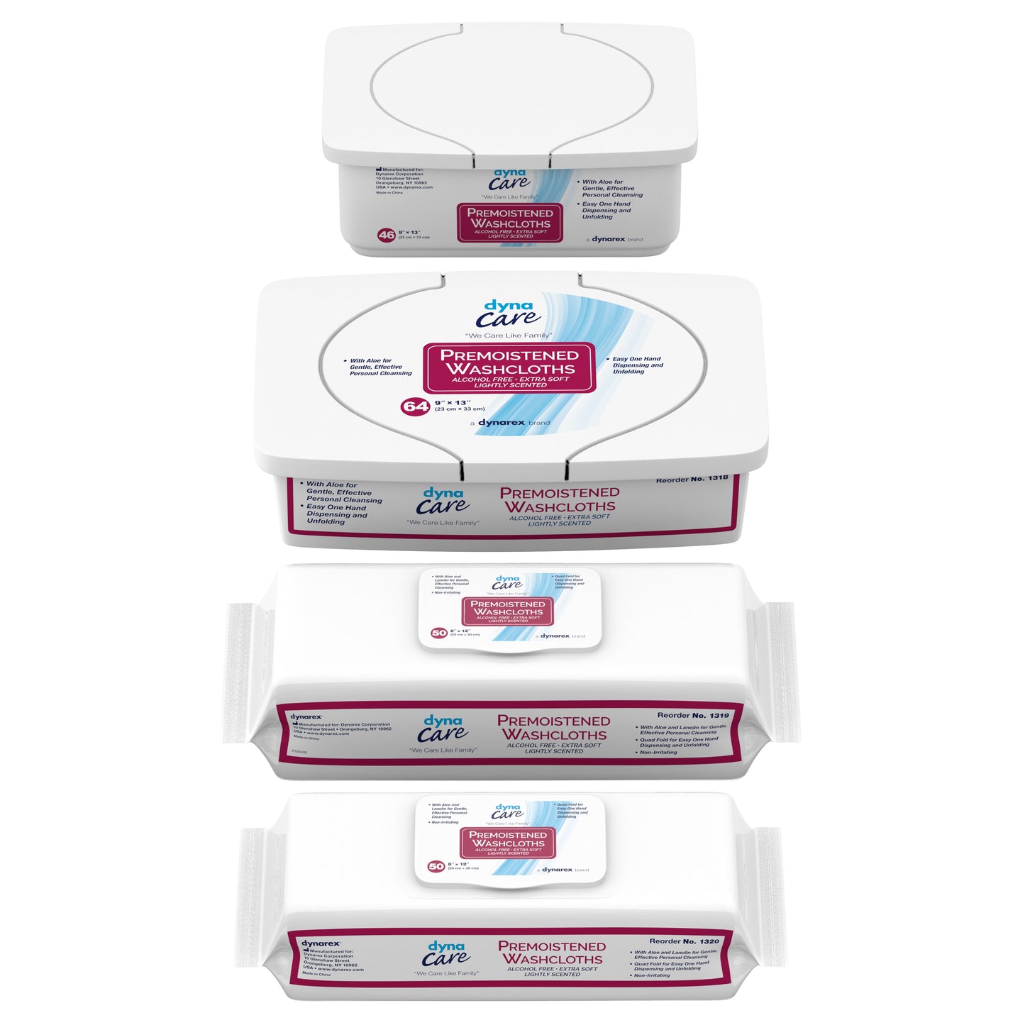 DynaCare Personal Cleansing Wipe Tub Scented 46 Count (738835_PK)