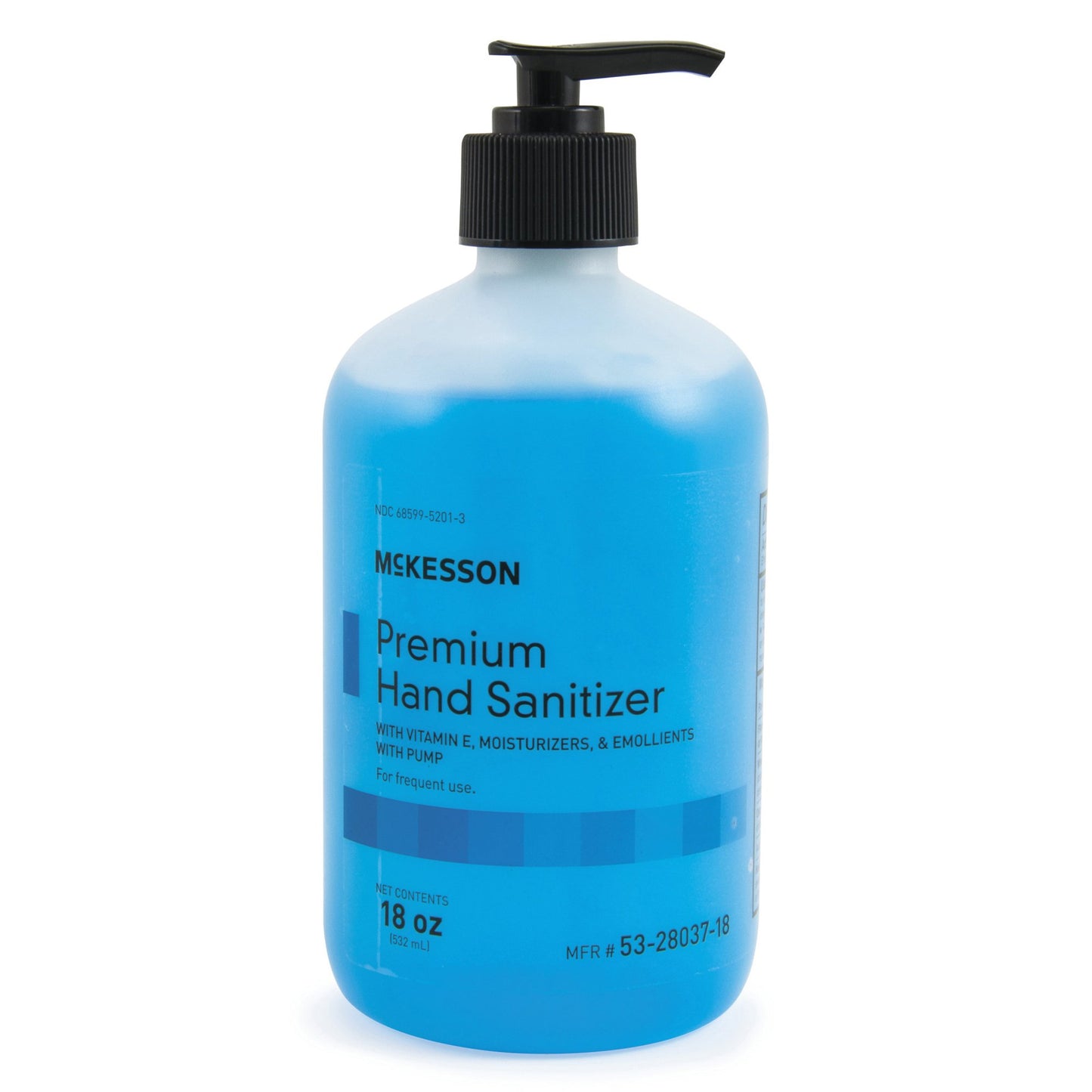 McKesson Premium Hand Sanitizer 18 oz. Ethyl Alcohol Gel Pump Bottle (937919_CS)
