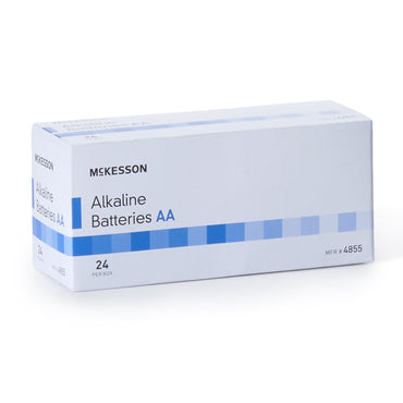 McKesson Alkaline Battery AA Cell 1.5V Disposable 24 Pack (911657_BX)