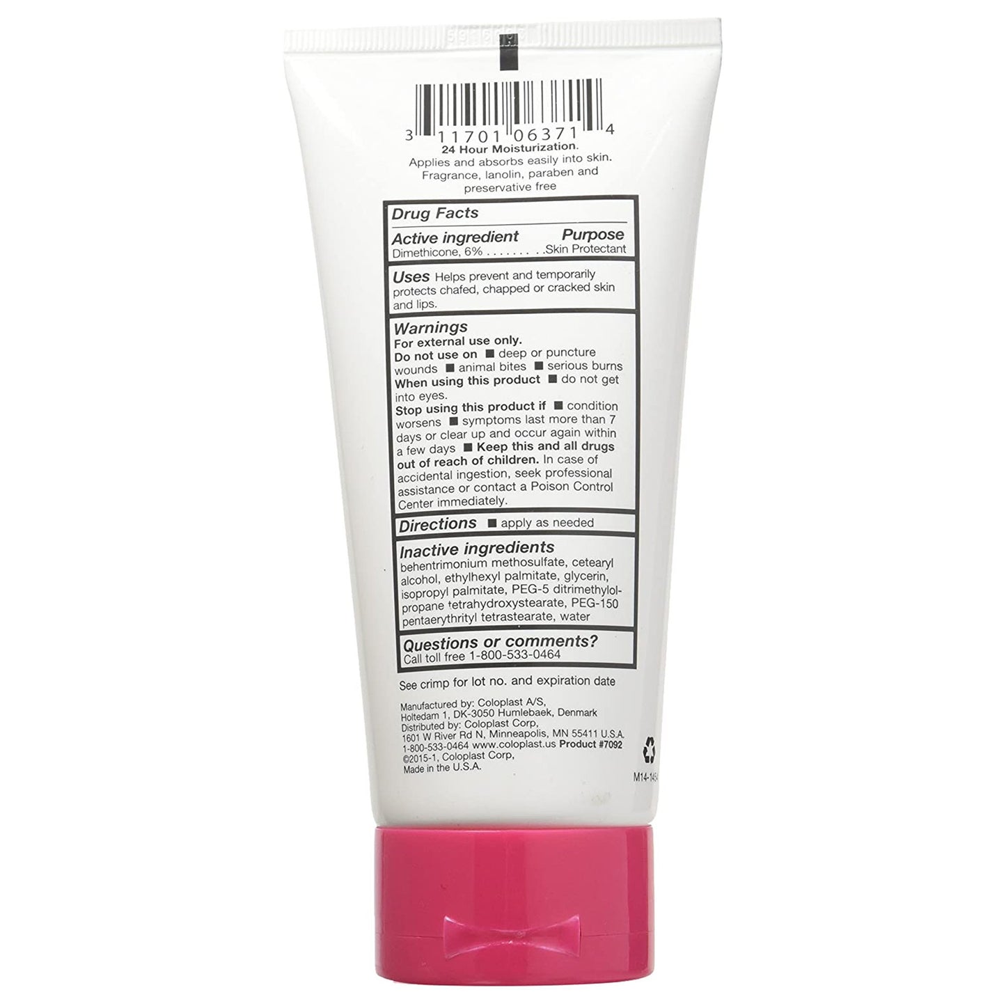 Sween® 24 Hand and Body Moisturizer 5 oz. Tube Unscented Cream CHG Compatible (482943_EA)