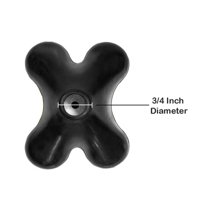 McKesson 4-Point Cane Tip For Cane with 3/4 Inch Diameter (1095394_BX)