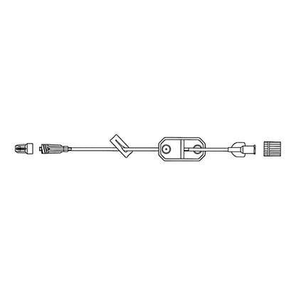 McKesson IV Extension Set Standard Bore 9 Inch Tubing 1.2 Micron Filter Sterile (1139237_CS)