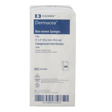 Dermacea™ Nonwoven Sponge 4 X 4 Inch 4-Ply NonSterile 200 per Pack (516461_CS)