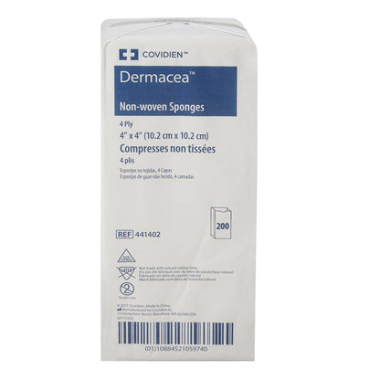 Dermacea™ Nonwoven Sponge 4 X 4 Inch 4-Ply NonSterile 200 per Pack (516461_BG)