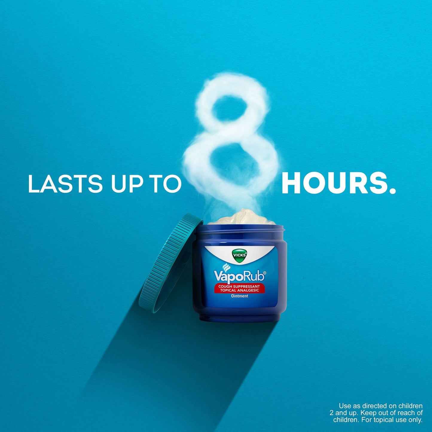 Vicks® VapoRub® Chest Rub 4.8% - 1.2% - 2.6% Strength Ointment 6 oz. (503322_EA)