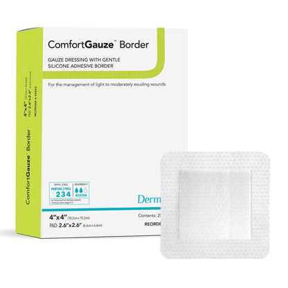 ComfortGauze™ Island Dressing 4 X 4 Inch Square Sterile (1265847_BX)