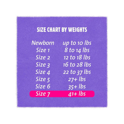 Cuties® Complete Care Unisex Baby Diaper Size 7 Disposable Heavy Absorbency (1206485_PK)