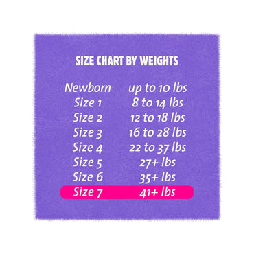Cuties® Complete Care Unisex Baby Diaper Size 7 Disposable Heavy Absorbency (1206485_CS)
