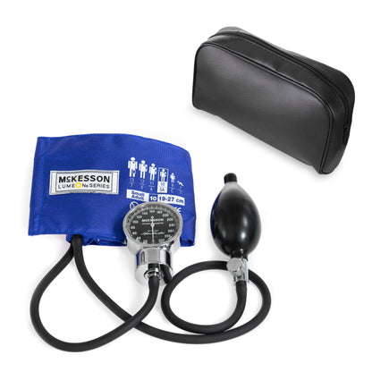 McKesson LUMEON™ Aneroid Sphygmomanometer Unit Small Adult Cuff Nylon Cuff 19 - 27 cm Pocket Aneroid (803182_BX)