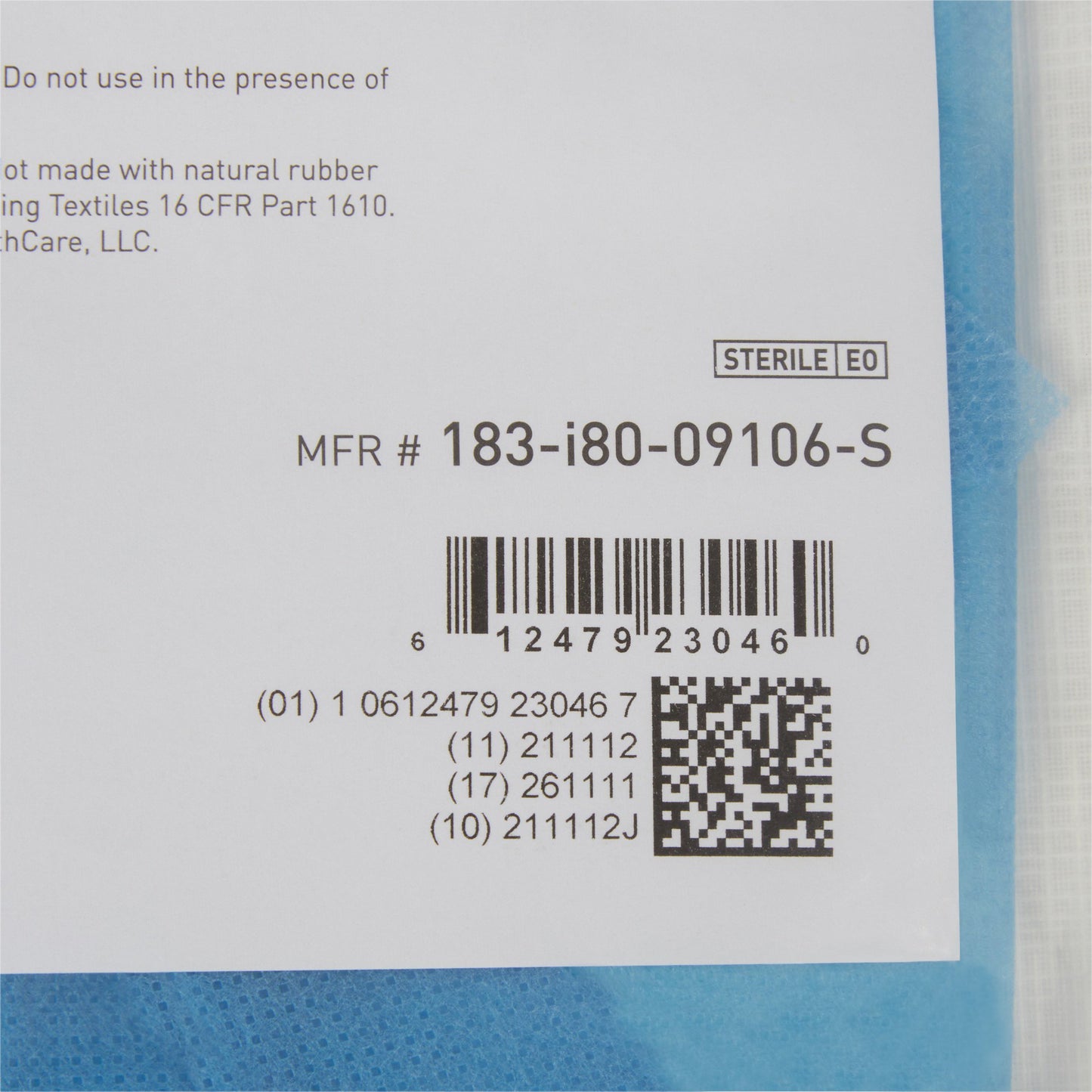 McKesson Orthopedic Drape Impervious U-Drape 60 W X 70 L Inch Sterile (1101275_CS)