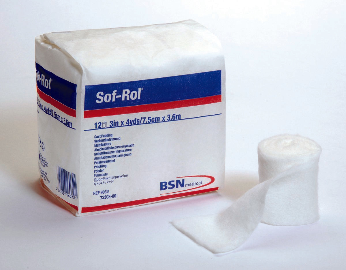 Sof-Rol® Cast Padding Undercast 2 Inch X 4 Yard Rayon NonSterile (4896_EA)