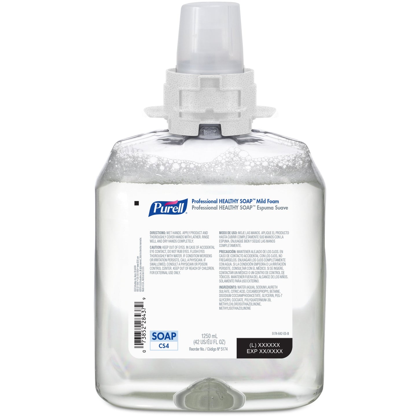 Purell® Healthy Soap® Soap Foaming 1,200 mL Dispenser Refill Bottle Scented (1188317_CS)