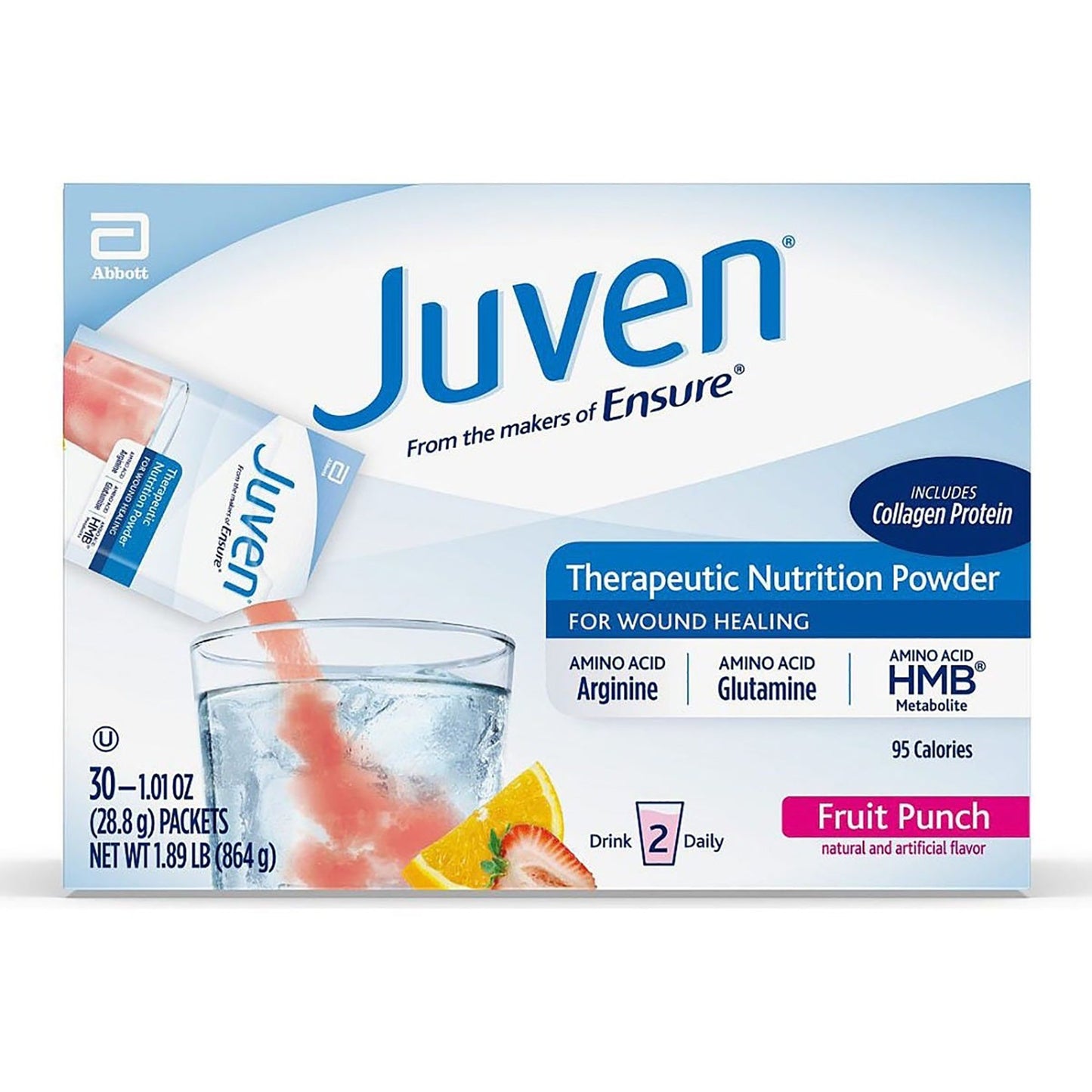 Juven® Oral Supplement Fruit Punch Flavor Powder 1.01 oz. Individual Packet (1082120_EA)