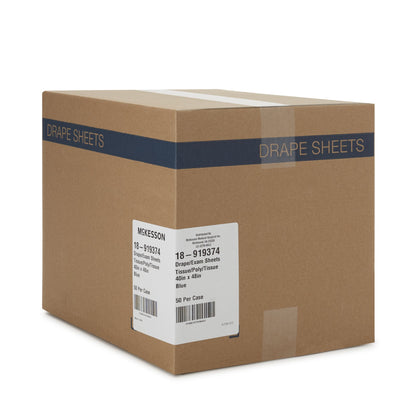 McKesson General Purpose Drape Drape Sheet 40 W X 48 L Inch NonSterile (186268_CS)