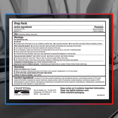 Icy Hot® Topical Pain Relief Lidocaine Cream 2.7 oz. (1230698_EA)