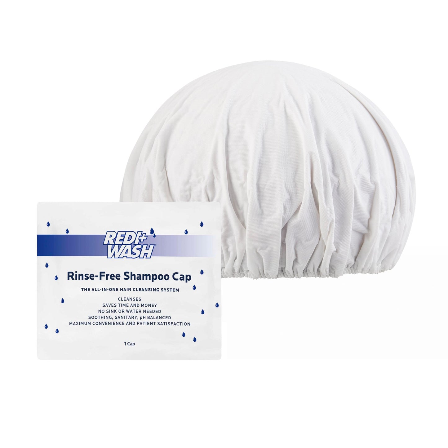 DawnMist® Redi+Wash® Shampoo Cap 1 per Pack Individual Packet Scented (732348_CS)