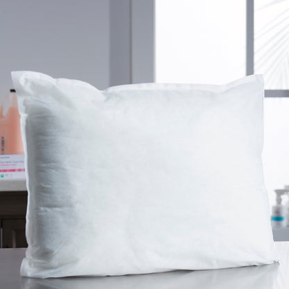 McKesson Bed Pillow 18 X 24 Inch White Single Patient Use (939589_CS)
