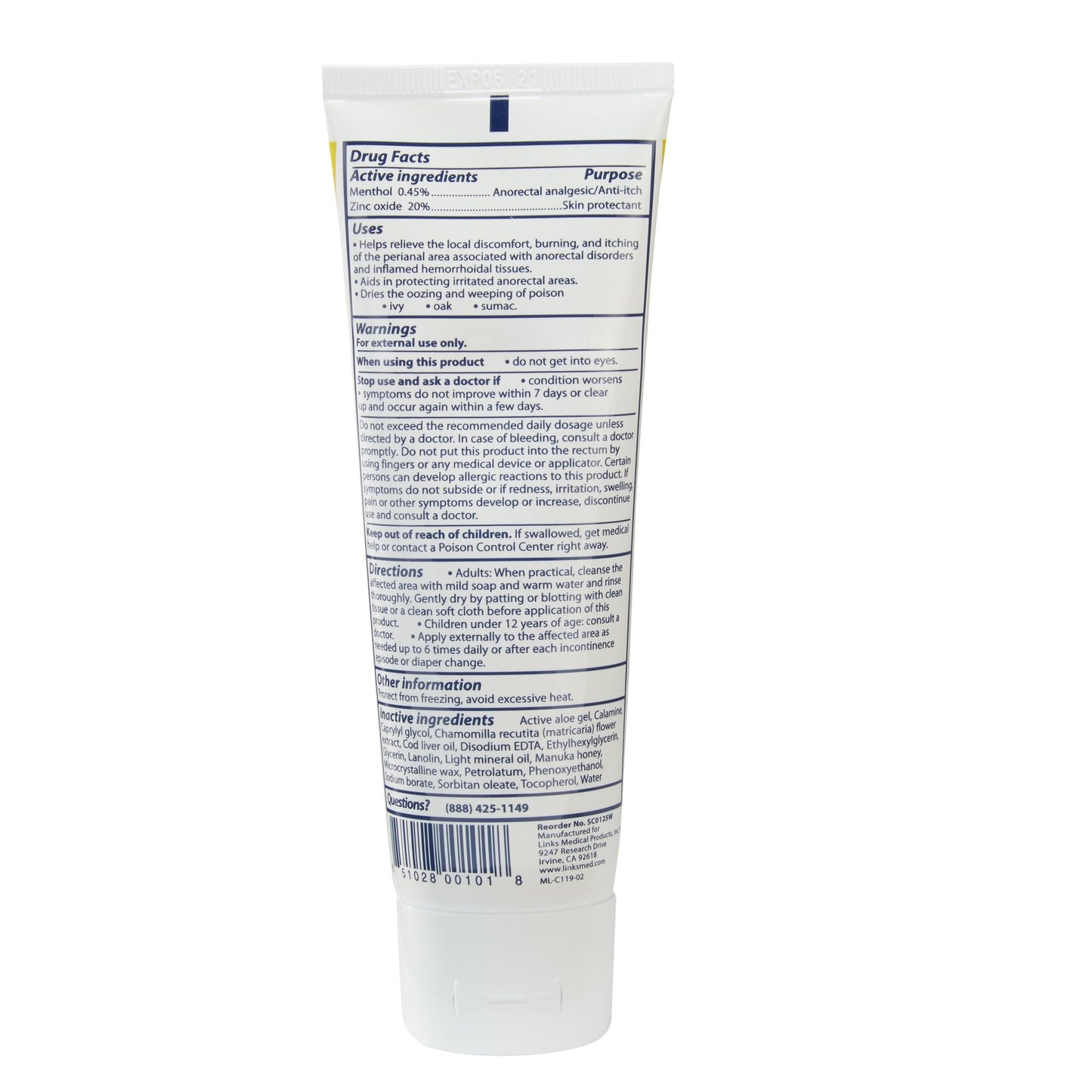 Chamosyn® Skin Protectant 4 oz. Tube Scented Ointment (1138806_TU)