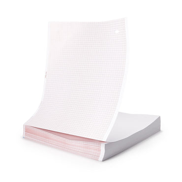 Vital Signs® Recording Chart Paper Z-Fold Red Grid (404450_CS)