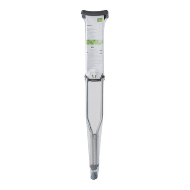 McKesson Underarm Crutches Tall Adult 5 Foot 10 Inch to 6 Foot 6 Inch User Height Aluminum Frame 350 lbs. Weight Capacity (1065232_PR)