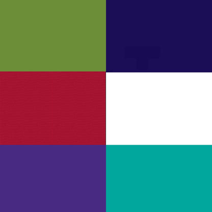 CoFlex® Cohesive Bandage 1-1/2 Inch X 5 Yard Self-Adherent Closure Teal / Blue / White / Purple / Red / Green NonSterile 14 lbs. Tensile Strength (257212_EA)