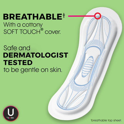 U by Kotex® Security Feminine Pad Maxi / Overnight Heavy Absorbency (971266_CS)
