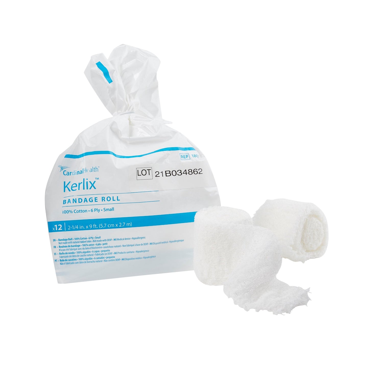Kerlix™ Fluff Bandage Roll 2-1/4 Inch X 3 Yard 6-Ply NonSterile 12 per Pack (685512_BG)