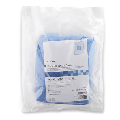 McKesson Surgical Drape Minor Procedure Drape 48 W X 60 L Inch Sterile (1101260_PK)