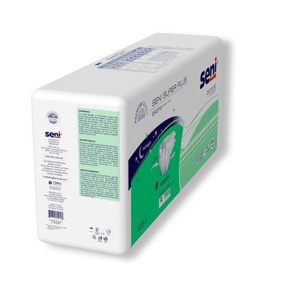 Seni® Super Plus Unisex Adult Incontinence Brief Regular Disposable Heavy Absorbency (1163866_PK)