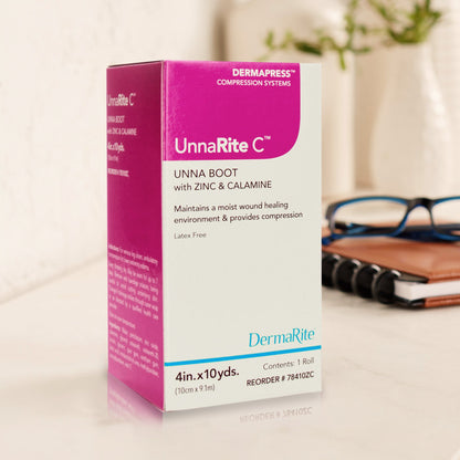 UnnaRite C™ Unna Boot Zinc Oxide / Calamine 4 Inch X 10 Yard (980206_BX)