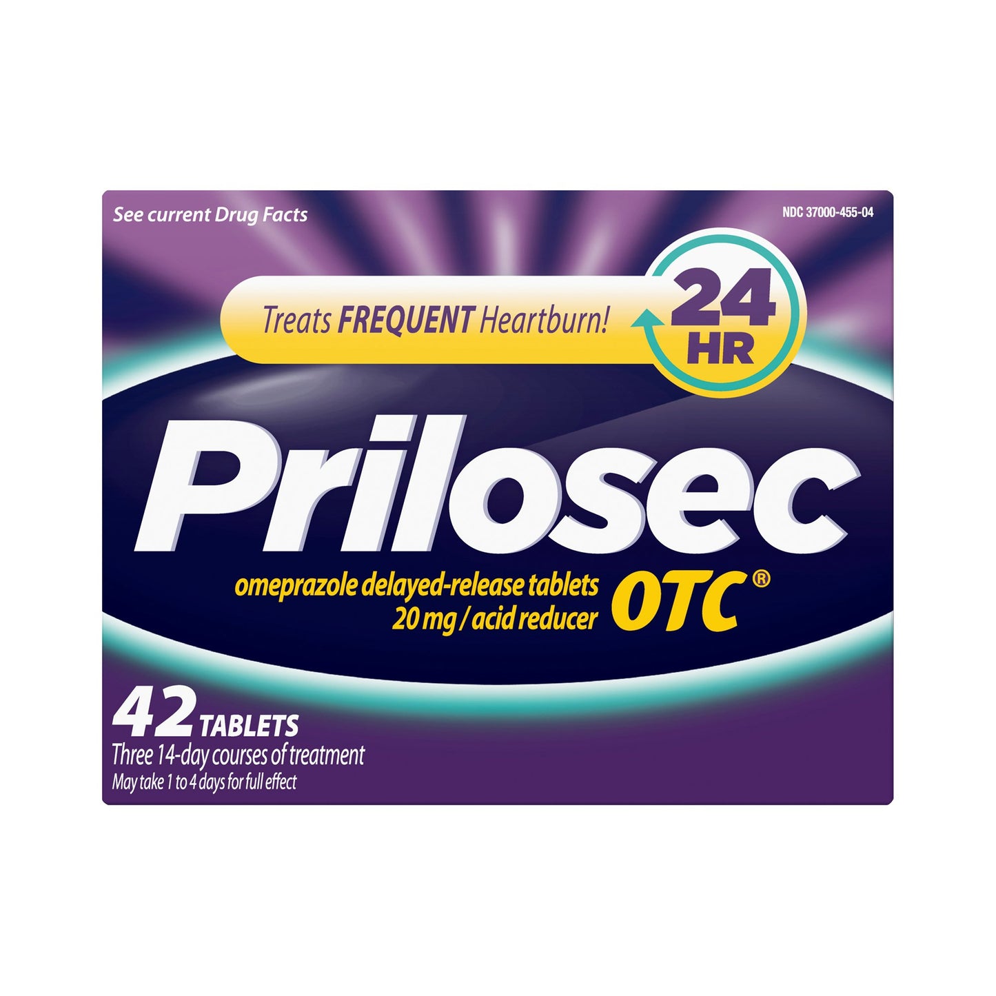 Prilosec OTC® Antacid 20 mg Strength Tablet 42 per Box (509672_BX)