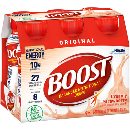 Boost® Original Oral Supplement Creamy Strawberry Flavor Liquid 8 oz. Bottle (983722_PK)