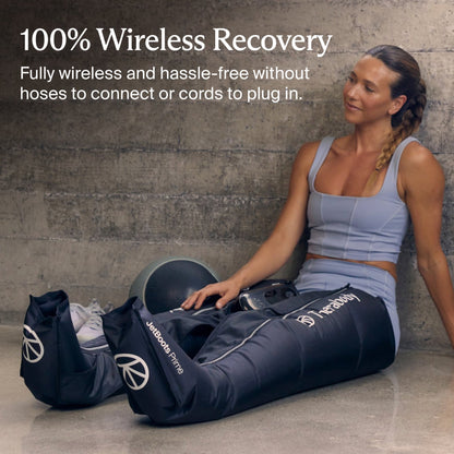 RecoveryAir Prime JetBoots Regular Compression Massage Garment & Control Unit Outseam: 31-1/2 to 37-1/2 Inch / Thigh Circumference: Up to 31-1/2 Inch (1259149_PR)