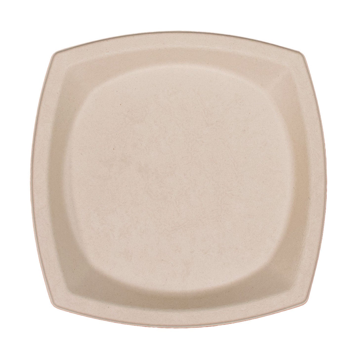 Dart Compostable Fiber Dinnerware, ProPlanet Seal, Plate, 10 x 10, Tan, 125/Pack (DCC10PSC1PFPK)