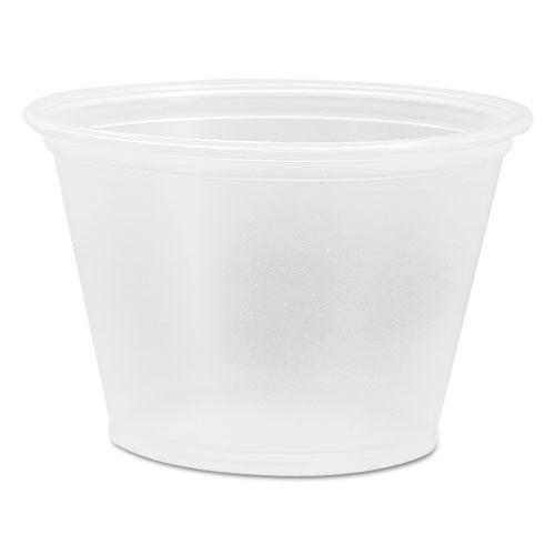 Dart Portion Containers, Polypropylene, 2.5 oz, Clear (DCC250PC)