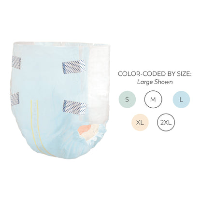 Tranquility SmartCore™ Unisex Adult Incontinence Brief Large Disposable Heavy Absorbency (801662_CS)