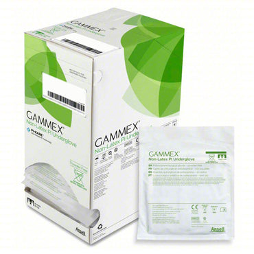 GAMMEX® Non-Latex PI Underglove Surgical Underglove Size 8 Sterile Polyisoprene Standard Cuff Length Micro-Textured Green Chemo Tested (693865_CS)